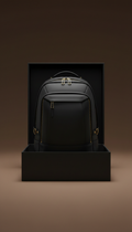 Backpack With Rigid Black Presentation Box