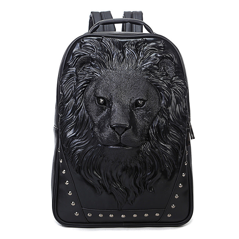 Waterproof Lion Head Punk Backpack – Shield Packs