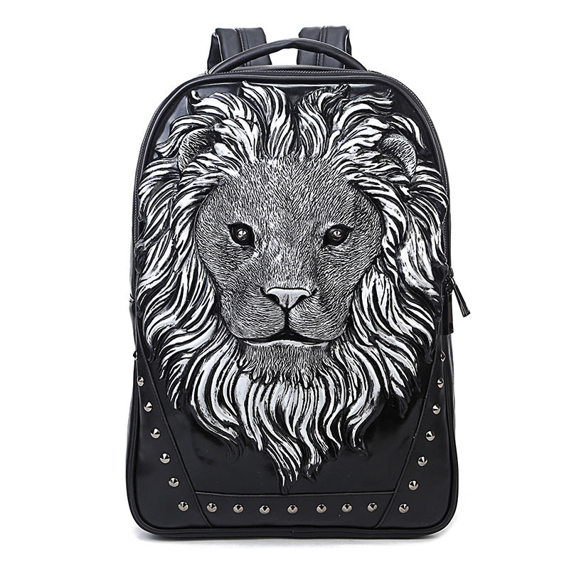 Waterproof Lion Head Punk Backpack – Shield Packs